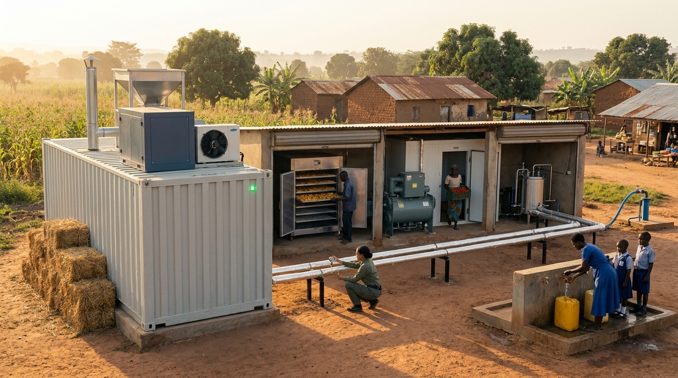 Illustration for Pathway 2: heat, cooling and safe water.
